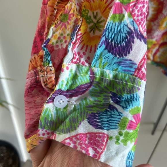 Magazine Luxurious bloom loose shirt - Picture 6 of 13